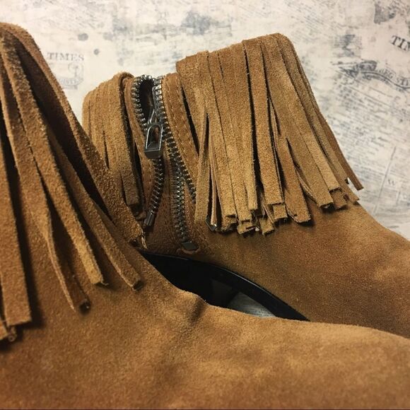 3.1 PHILLIP LIM Alexa fringed suede ankle boots - Picture 11 of 15